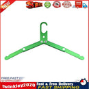 Aluminum Alloy Folding Coat Hanger Portable Clothes Drying Rack (Green) Newly