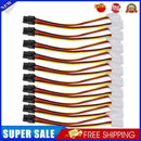 10PCS Molex (4 Pin) to PCI-E (6 Pin) Power Converter Adapter Connector