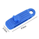 Tent Windproof Plastic Fixing Clip Clamp Canopy Awning Tarp Buckle (Blue)
