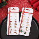 Accessories Gifts Ear Studs Drop Dangle Christmas Earrings Set Ear Pendants