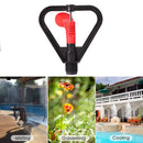 Rotating Sprinklers 1/2 inch Lawn Irrigation Watering Spray Nozzles Garden