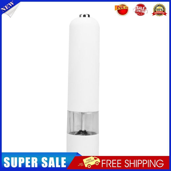 ABS Electric Pepper Salt Spice Mill Grinder Seasoning Grinding Tool (White)