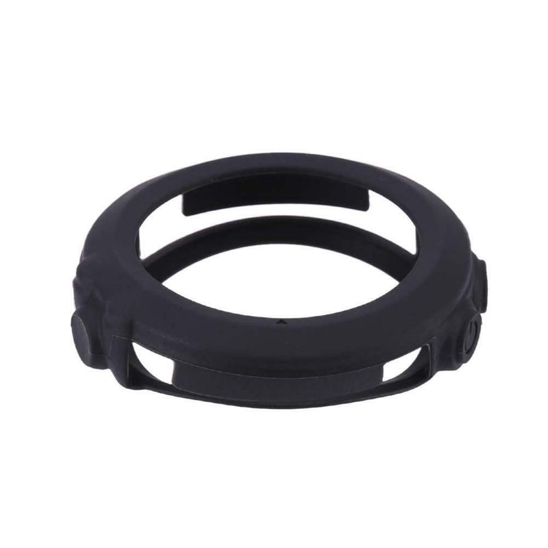 Silicone Case Cover for Garmin Fenix 3 HR Quatix 3 Tactix Bravo(Black)