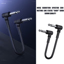 6.35 Electric Guitar Bass Effect Pedal Cable 15cm Guitar Amplifier Patch Co
