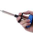 Small Size Protable Fishing Lure Remover Fish Aluminum Tube Hook Detacher (Blue)