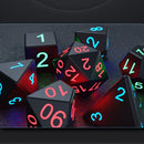 Gift Cube Table Games Accessory Electronic Dice Glow LED Dices Polyhedral