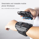 Outdoor Sport Phone Wrist Holder Removable Rotating Phone Armband (Black) Newly