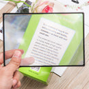 Magnifier Sheet X3 Magnifying Book Page Magnification Reading Glass Lens