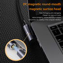 Magnetic Fast Charging Cable 100W Type C Female to 8Pin Round Connector Adapter
