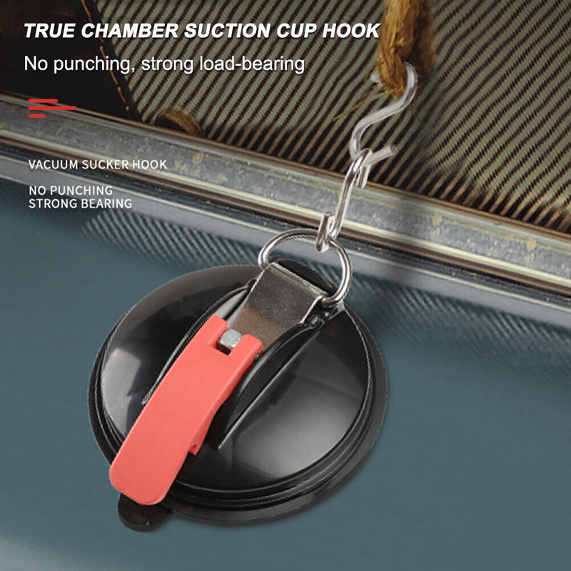 Outdoor Suction Cups Hooks Camping Tarp Car Side Tarps Tents Securing Hook