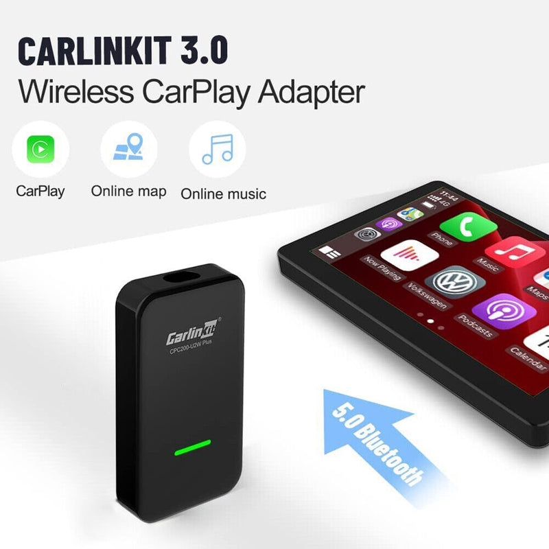 Convenient Wireless Adapter for Carplay Plug-and-Play Handsfree Self