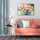 Painting By Numbers DIY Hand Painted Drawing Canvas Pictures Home Decor Bouquet