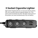 4 USB Plug Phone Charger Car Cigarette Lighter Power Adapter Car Charger Socket