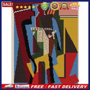 Full Embroidery 14CT Counted 2 Strand Kit DIY Man with Pipe Cross Stitch Artwork
