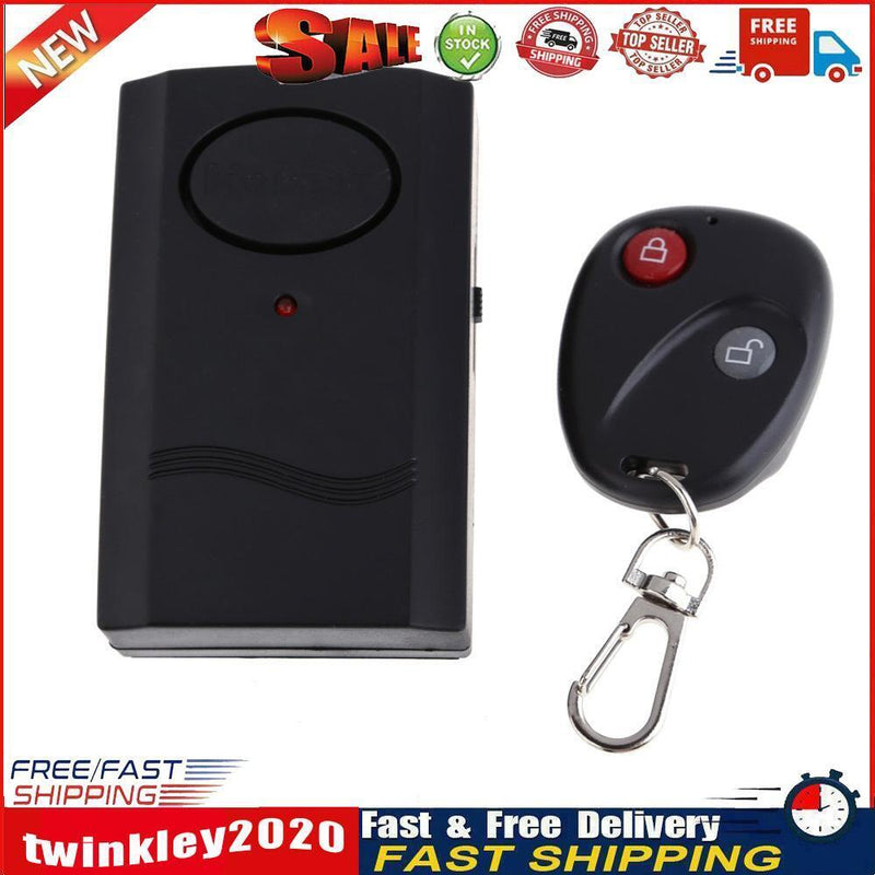 Security Wireless Remote Control Vibration Car Motorcycle Burglar Alarm Newly