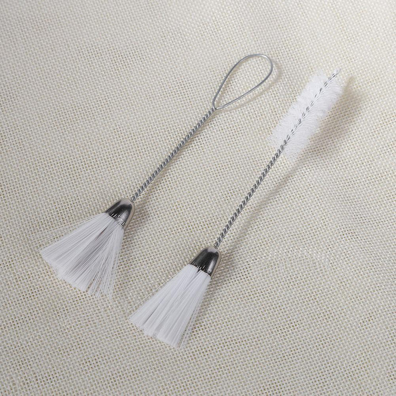 2pcs Double Ended Sewing Machine Cleaning Brushes Computer Keyboard Brush Newly