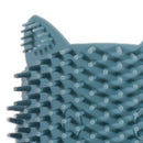 Cat Corner Scratching Rubbing Brush Massage Comb Scratcher Pet Toys (Blue) Newly