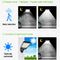 LED Solar Wall Light Outdoor Motion Sensor Lamp Garden Remote Lamp (72COB) Newly