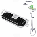Tray Holder Bathroom Pole Shelf Bath Soap Holder Storage Tray Shower Rack