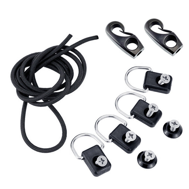 D Ring Mooring Deck Fittings Canoe Kayak Bungee Cord Marine Fishing Rigging