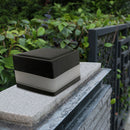 Waterproof Solar Pillar Light Garden Post Cap LED Fence Lamp (Warm Light) Newly