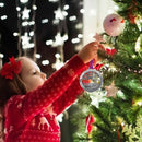 Heart Charm Christmas Memorial Ornaments Tree Memorial Pendants Hanging Pendant