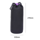 Neoprene Camera Lens Pouch Drawstring Waterproof Shockproof Soft Bag (XL) Newly