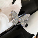 Rhinestone Hair Clip Women Korean Butterfly Hairpins Headband Shiny Bars