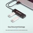 4 Port USB Hub ORICO FL01 USB 2.0 Splitter OTG Adapter PC Computer Accessories