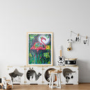 Flamingos 5D DIY Partial Special Shape Drill Diamond Painting