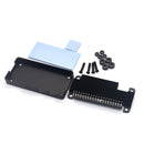 Case for Raspberry Pi Zero/Zero W/Zero 2W (V2-Black Shell-Black Pin Header)