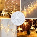 String Lights - Christmas Decorations 10 LED Reindeer Fairy String Lights