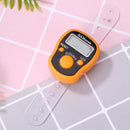 LCD Display Finger Counter LED Luminous Electronic Tally Counter (Orange) Newly
