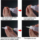 2PCS Needle Tip Bottle Liquid Flux Dispenser Oil Solvent 0.7 50ML Dropper N8L3