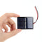 0.4W 1.5V Polysilicon Solar Epoxy Panel Module Light Cell Battery Charger T