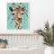 Flower Giraffe Oil Paint By Numbers DIY Handpainted on Canvas Home Decorati
