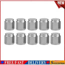 10pcs Chrome Copper Car Motorcycle Wheel Tire Valve Stem Caps Dust Covers