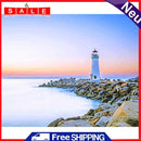 Lighthouse 50x40cm Oil Paint By Numbers Picture DIY M786