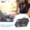 2pcs USB2.0 Male to Female Charger Dual 2 Port USB Splitter Hub Adapter