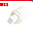 G24 to E27 Socket Base LED Halogen CFL Bulb Lamp Adapter Converter Hold