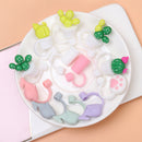 Cartoon Plugs Cover Drinking Dust Cap Silicone Straw Plug Cup Accessories