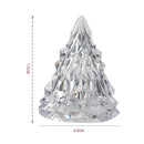 LED Crystal Table Desk Lamp Cone Atmosphere Night Light Home Decor (1pc)