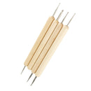Pack of 4 Ball Stylus Polymer Clay Pottery Ceramics Sculpting Modeling Tool