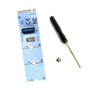 M2 M-key to USB 3.0 Transfer NGFF M.2 to PCI-E 1X to 16X Graphics Card Adapter