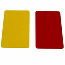 Soccor Referee Penalty Pencil Wallet Pad Yellow Red and J3H7 D8U1
