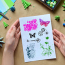 Transparent Clear Stamp Seals for DIY Scrapbooking Photo Album Paper Card M