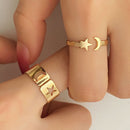 Open Wedding Jewelry Hollow Out Ring Fashion Jewelry Open Rings Mini Knuckle