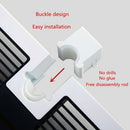 No Punching Storage Tray Shower Rack Bath Soap Holder Bathroom Pole Shelf