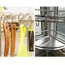 Organizer Stainless Steel Clasps Hooks Hanger Double S Shaped Hook Storage Rack