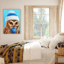 5D DIY Diamond Drawing Kits Full Round Drill Blue Christmas Ball Owl Wall Decor